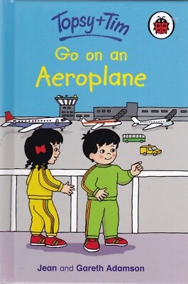 Go On an Aeroplane Topsy and Tim First Experiences Book, New - Image 1 of 3