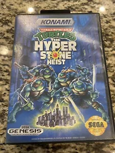 Teenage Mutant Ninja Turtles The Hyperstone Heist Genesis 1992 Tested🔥 - Picture 1 of 5