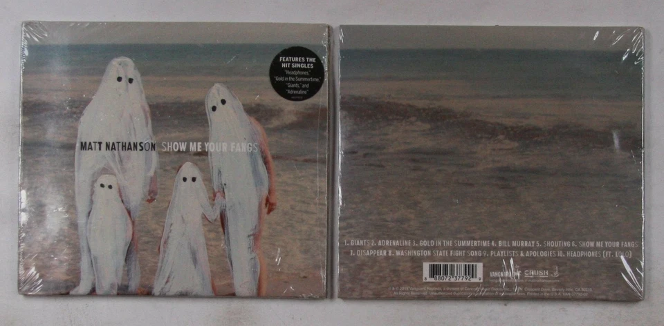 Matt Nathanson Show Me Your Fangs US Digipak CD 2015 Sealed - Bild 1 von 1