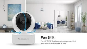 VSTARCAM 4MP 5G Smoke sound detection Camera 2-way talk HD Dual Band WIFI - Picture 1 of 9