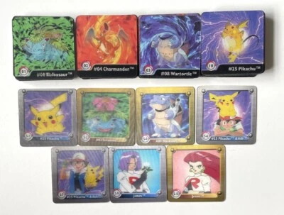 Pokemon Action Flipz - Series One - Artbox - 3D - 1-80 - You Choose -  Stickers - Image 1 of 2