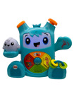 Fisher-Price Mon Ami Rocki interaktives Roboter Spielzeug Sounds Lichter lehren Baby 6M +