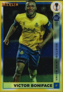 2022-23 TOPPS MERLIN CHROME UEFA CLUB COMPETITIONS #142 VICTOR BONIFACE - Picture 1 of 5