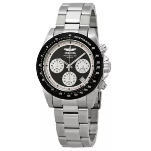 NEU Invicta Herren Speedway Paul Newman Panda Zifferblatt Chronograph SS Armbanduhr - Bild 1 von 3