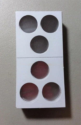 Twenty Five pcs of 3 hole 2X2 Cardboard/Mylar Coin Holders Flips for Cent & Dime Cover