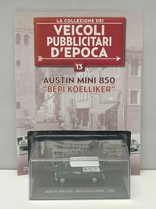 Austin Mini 850 Bepi Koelliker 1968 Veicoli Pubblicitari D'Epoca Edicola 1:43 - Foto 1 di 7