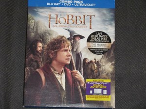 The Hobbit: An Unexpected Journey (Blu-ray Disc/DVD, 2013) Excellent condition