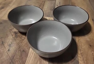 Pfaltzgraff Haydon Cereal Bowl Lot Of 3 Gray - Picture 1 of 6