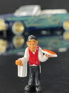 “LUIGI THE WAITER” • HOMIES PALERMOS SERIES • 1.75” 1/32 Scale • David Gonzales - Picture 1 of 5
