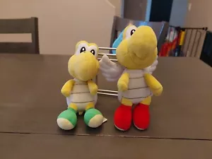 Nintendo Super Mario Koopa Troopa 2018 peluche tartaruga gialla con guscio verde 9 - Foto 1 di 7
