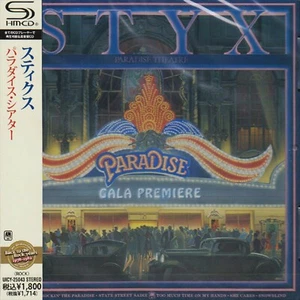 STYX - Paradise Theater - Japan Jewel Case SHM - UICY-25043 - CD - Foto 1 di 1
