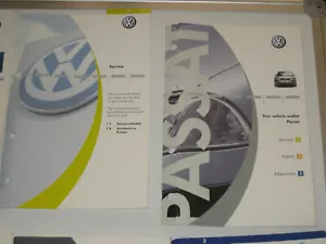 2001 VW Passat Saloon Handbook pack - Picture 1 of 8