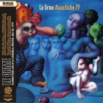 LE ORME -Acustiche 1979 acoustic live album (CD / mini LP sleeve) Florian Felona - Image 1 of 2