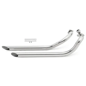 Silenziatore Tubi di scarico per Yamaha Drag Star V star 650 400 XVS650 XVS400 - Foto 1 di 9