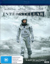 Interstellar - Matthew McConaughey, Jessica Chastain - Mint 2 Blu-ray Set
