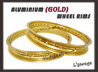 [Lg4012] Yamaha Dt1 Dt2 Dt3 Aluminium (Gold ) Front 19"+ Rear 18" Wheel Rim