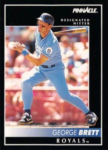 1992 Pinnacle Baseball George Brett #60 NM or Better KANSAS CITY ROYALS SHARP