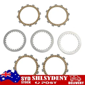 Clutch Kit Iron & Friction Plates fit for Suzuki DS80 JR80 RM80 SL - Picture 1 of 11