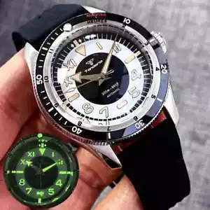 Tandorio 40MM NH35 PT5000 Vintage 20ATM Tauchuhren gewölbt Saphir - Bild 1 von 27
