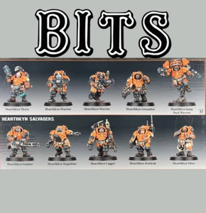 BITS HEARTHKYN SALVAGERS KILL EQUIPO LIGAS DE VOTANN WARHAMMER 40K GALLOWFALL - Imagen 1 de 24