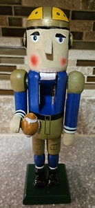 VINTAGE NUTCRACKER FOOTBALL PLAYER - Picture 1 of 5