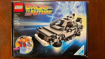 New Lego DeLorean 21103 Back to the Future "Sheild" Error - Image 1 of 3