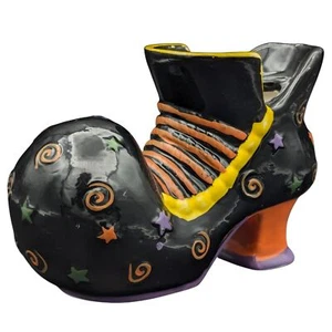 Crescent Enterprises Keksdose Bonboniere schwarz Hexenschuh Halloween - Bild 1 von 5