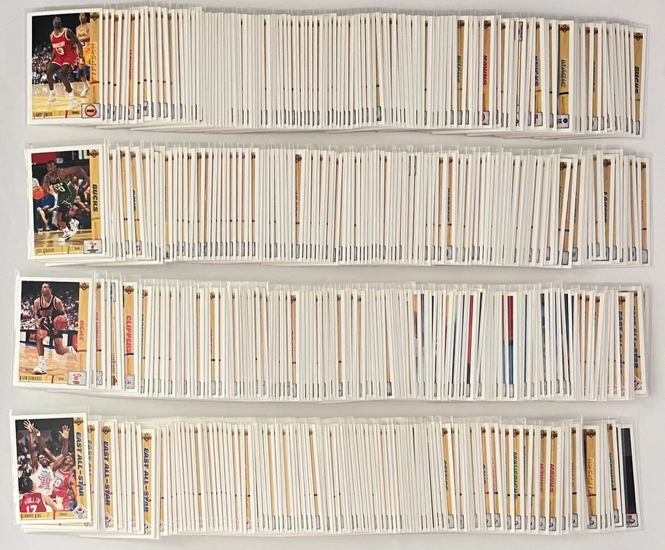 1991-1992 UPPER DECK NBA BASKETBALL #1-280 LOOSE SINGLES CARDS COMPLETE YOUR SET - Image 1 of 1