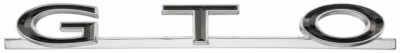 RestoParts Die-Cast Zinc Cuarto Panel Emblema 1964-1967 Pontiac GTO Lemans Clon Foto 1 de 4