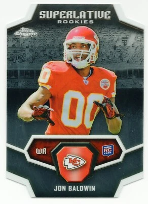 2011 Topps Chrome Jonathan Baldwin #SR-JB    Kansas City Chiefs - Image 1 of 2