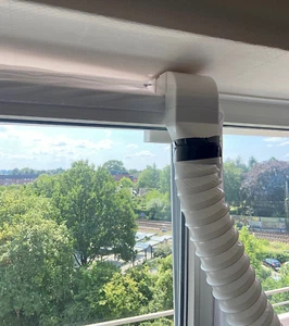 Fenster Kippfenster Abluftschlauch Adapter für Mobile Klimaanlagen oder Trockner - Bild 1 von 22