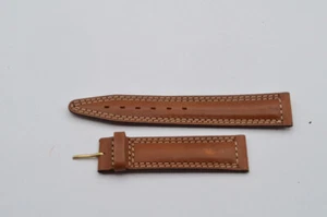 TAG HEUER KALBS LEDER ARMBAND 20MM FÜR DORNSCHLIESSE 18MM NEU UNGETRAGEN - Bild 1 von 2