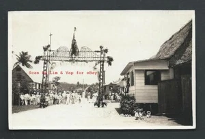 Guam RPPC San Antone Erzsekretär Denby Mikronesien 1922 - Bild 1 von 1