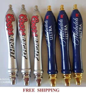 COORS LIGHT MICHELOB ULTRA BEER 1 VINTAGE BAR TAP HANDLE KEG MARKER NEW - Picture 1 of 1