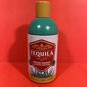 Tequila Boxer Briefs In Bottle. Mens Size Small. Red. Main And Local - Picture 1 of 5