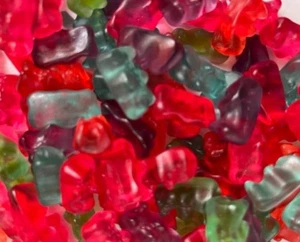 Verschiedene Beerenfrüchte aromatisierte Gummibären - 1/2 PFUND - Bild 1 von 4