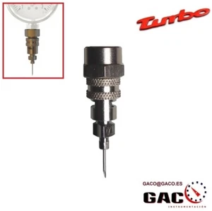 AGUJA PINCHADO PARA MEDICION TURBO CONEXION ROSCA HEMBRA 1/8" PARA MANOMETRO - Imagen 1 de 1