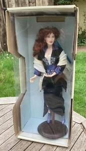 1997 boxed Franklin mint official large size Titanic white star line Rose doll - Picture 1 of 12