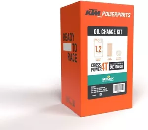 New KTM Cross Power 4T 10W50 Oil Change Kit - Picture 1 of 1
