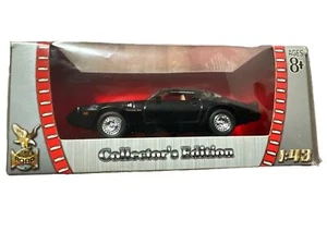 Road Signature 1:43 Pontiac Firebird Transam 1979 Black - Picture 1 of 3