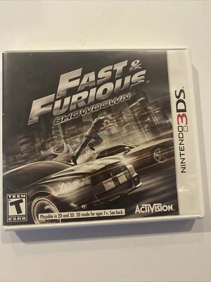 Fast & Furious: Showdown (Nintendo 3DS, 2013) Complete - Image 1 of 3