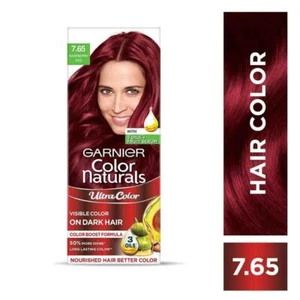 Garnier, Hair Colouring Creme,Long-lasting Colour, Raspberry Red 55m+50g - Picture 1 of 8
