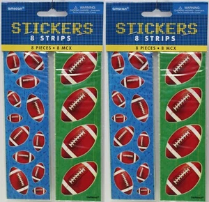 2-SET FOOTBALL STICKERS Sports Kids School Reward Scrapbook SPORTS Boys NEW - Picture 1 of 2