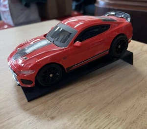 Druckguss Autoständer 1:24 Montageständer für diverse Druckguss glänzend schwarz - Bild 1 von 4