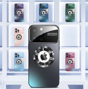 Luxury Case For Apple iPhone 15 14 13 12 Pro Max Shockproof Magnetic Phone Cover - Zdjęcie 1 z 30