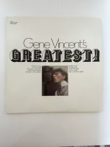 GENE VINCENT’S GREATEST! Vinyl LP Album 1969 Capitol Records EX/VG+ - Picture 1 of 4