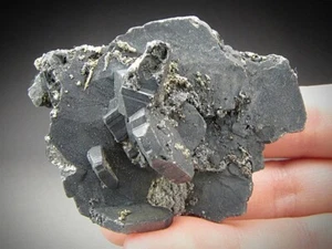 Bournonite w/Siderite Potosi Dept. Bolivia - Picture 1 of 8