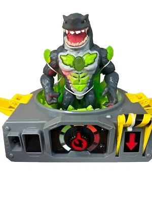 Beast Lab Creator With Mayhem Mega Shark Figure In Factory Position - Image 1 of 4
