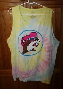 CAMISA BUC-EES Colorida Tie Dye Sin Mangas Muscular Talla Adulto 2XL COMO NUEVA - Imagen 1 de 1