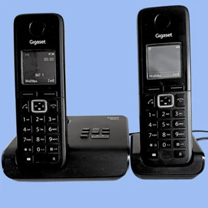 Gigaset 520A Duo DECT Schnurlostelefone inkl. Anrufbeantworter & neuen Akkus - Bild 1 von 1
